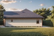 Traditional Style House Plan - 3 Beds 2 Baths 1079 Sq/Ft Plan #112-264 Exterior 