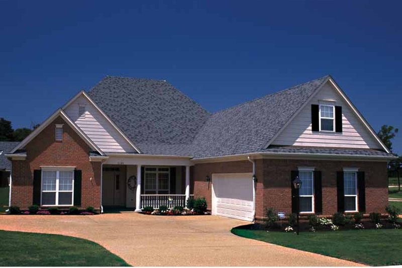 Dream House Plan - Exterior - Front Elevation 3 for Country House Plan #17-3086 - 3 bed, 2 bath