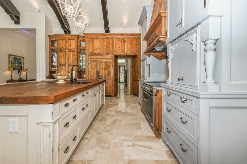 House Blueprint - Interior - Kitchen 2 for Colonial House Plan #1058-222 - 4 bed, 5.5 bath