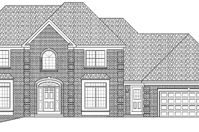 Dream House Plan - Classical Exterior - Front Elevation Plan #328-328