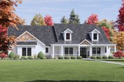 Farmhouse Style House Plan - 4 Beds 3.5 Baths 3131 Sq/Ft Plan #1096-125 