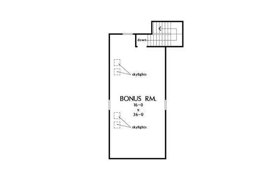 Floor Plan - Other Floor for Country House Plan #929-955 - 4 bed, 3 bath