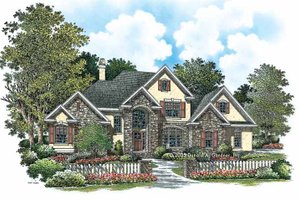 Traditional Exterior - Front Elevation Plan #929-782