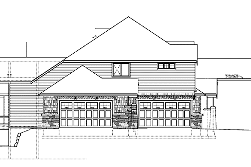 House Plan Design - Exterior - Other Elevation for Contemporary House Plan #951-2 - 4 bed, 4 bath