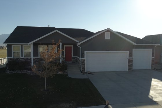 Exterior - Front Elevation 4 for Traditional House Plan #1060-56 - 3 bed, 2 bath