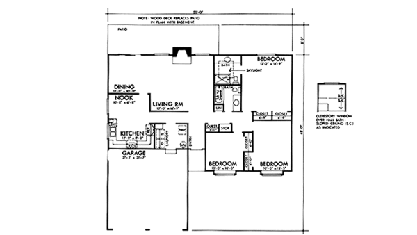 House Design - Prairie Floor Plan - Main Floor Plan #320-1347
