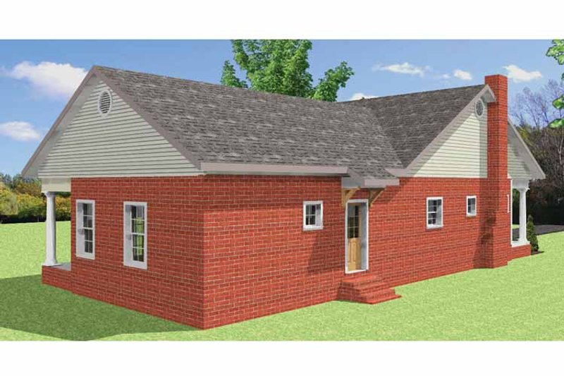 Home Plan - Exterior - Other Elevation for Country House Plan #44-220 - 3 bed, 2 bath
