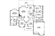 Traditional Style House Plan - 3 Beds 2.5 Baths 2745 Sq/Ft Plan #124-200 