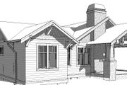 Craftsman Style House Plan - 3 Beds 2 Baths 2142 Sq/Ft Plan #895-141 