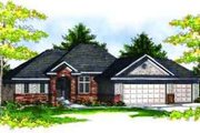 European Style House Plan - 3 Beds 2.5 Baths 2754 Sq/Ft Plan #70-689 