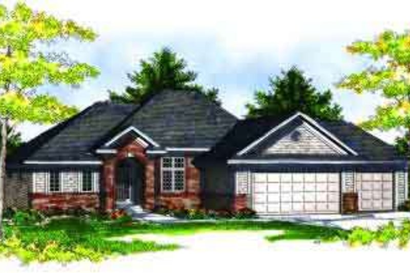 Home Plan - European Exterior - Front Elevation Plan #70-689