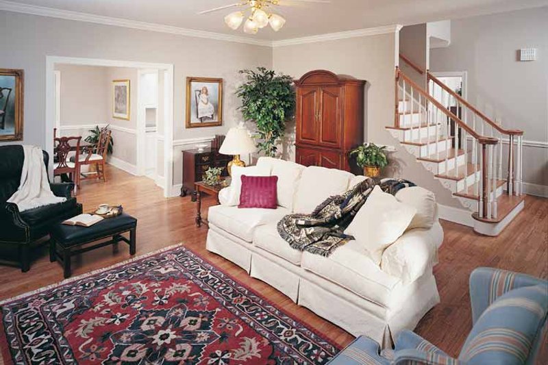 Dream House Plan - Interior - Family Room for Country House Plan #929-96 - 3 bed, 2.5 bath