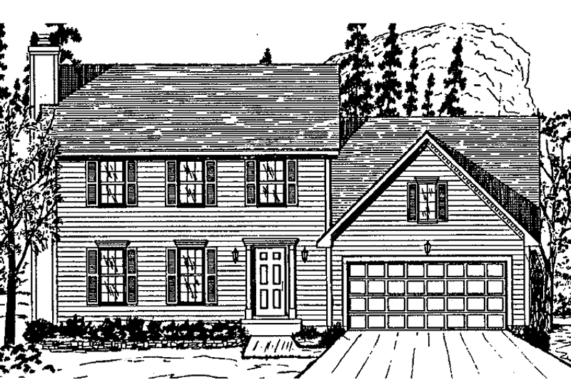 House Design - Classical Exterior - Front Elevation Plan #405-241