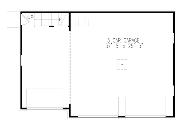 Craftsman Floor Plan - Main Floor Plan #54-594