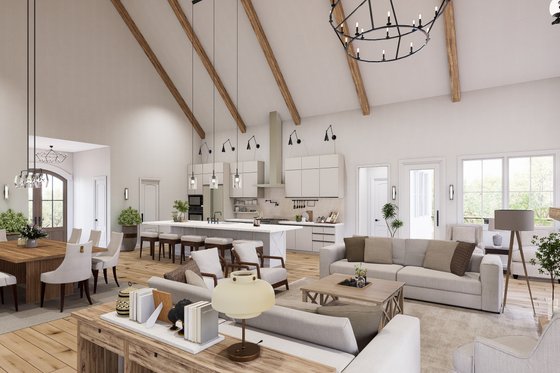 Interior - Other 2 for Farmhouse House Plan #54-680 - 3 bed, 2 bath