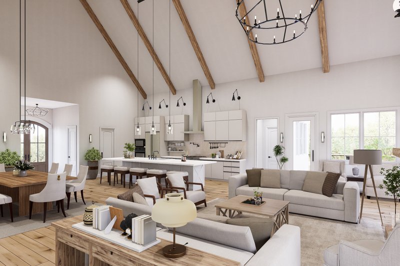 House Blueprint - Interior - Other 2 for Farmhouse House Plan #54-680 - 3 bed, 2 bath