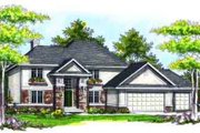 Traditional Style House Plan - 4 Beds 3.5 Baths 2683 Sq/Ft Plan #70-732 