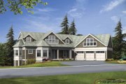 Craftsman Style House Plan - 3 Beds 2.5 Baths 3886 Sq/Ft Plan #132-517 