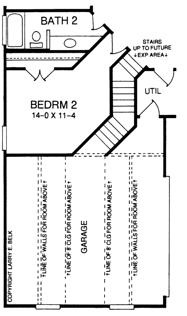 House Blueprint - European Floor Plan - Other Floor Plan #952-158