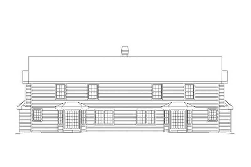 Traditional Style House Plan - 3 Beds 2.5 Baths 3258 Sq/Ft Plan #57-574 ...