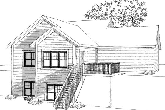 Photo 1 for Craftsman House Plan #70-1021 - 3 bed, 2.5 bath