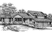 Traditional Style House Plan - 3 Beds 3 Baths 2105 Sq/Ft Plan #60-211 