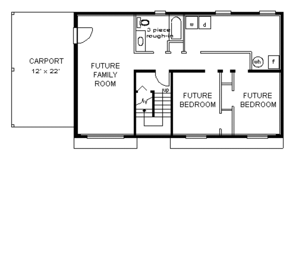 European Floor Plan - Lower Floor Plan #18-302