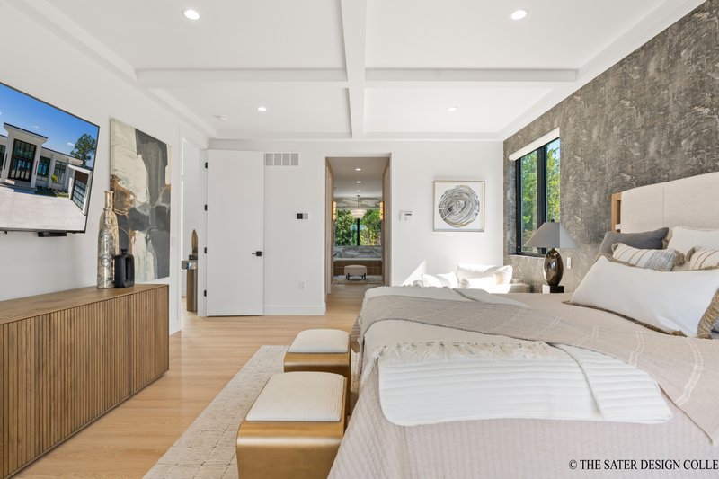 Architectural House Design - Interior - Master Bedroom 3 for Contemporary House Plan #930-546 - 3 bed, 3.5 bath
