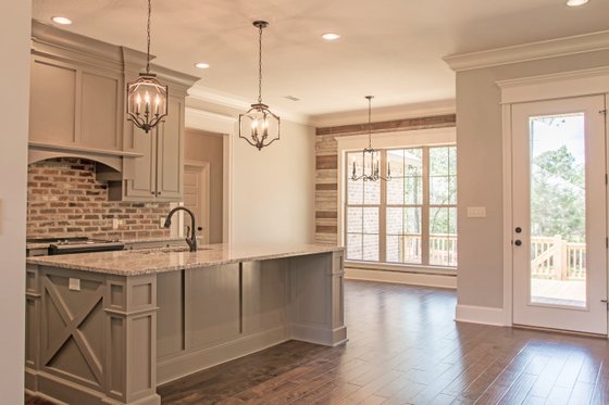 Interior - Kitchen 3 for European House Plan #430-142 - 4 bed, 2.5 bath