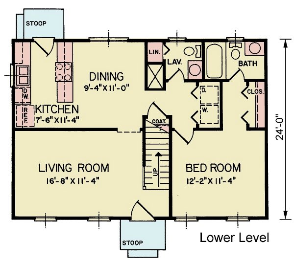 Dream House Plan - Traditional Floor Plan - Main Floor Plan #54-630
