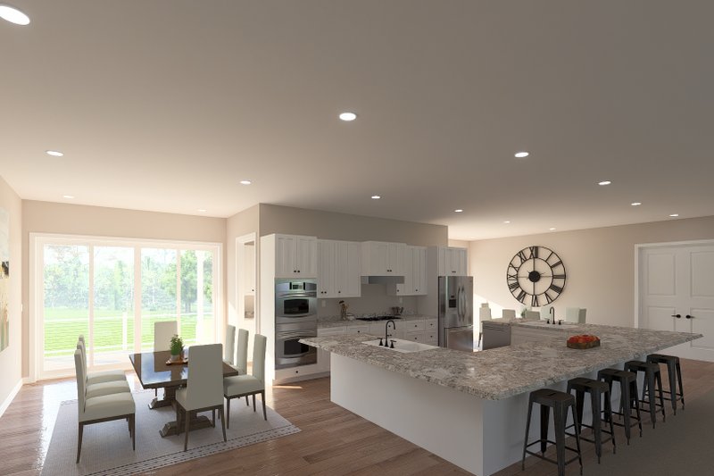 Home Plan - Interior - Kitchen for Barndominium House Plan #1060-391 - 2 bed, 2.5 bath