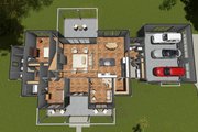 Farmhouse Style House Plan - 4 Beds 3.5 Baths 2693 Sq/Ft Plan #513-2224 