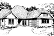 Traditional Style House Plan - 3 Beds 2 Baths 1988 Sq/Ft Plan #30-165 