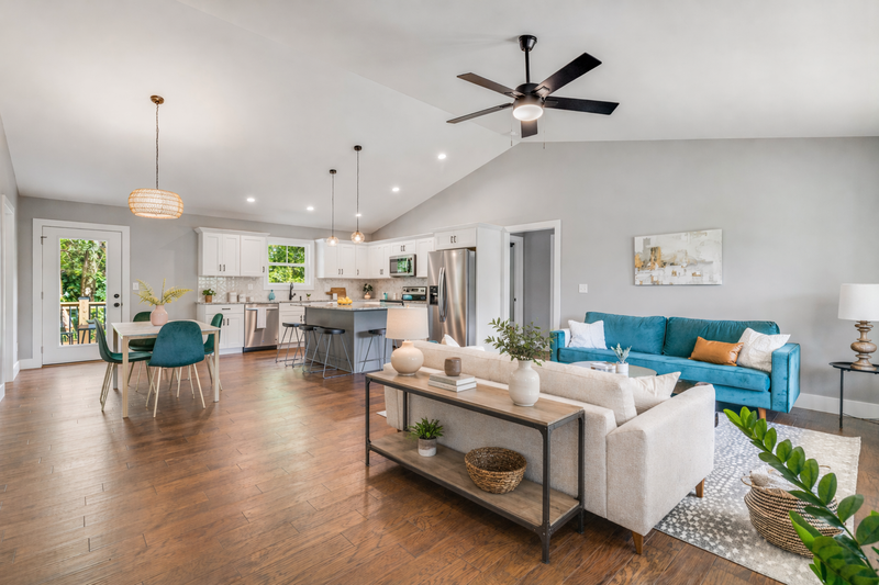Dream House Plan - Interior - Family Room for Cottage House Plan #44-246 - 3 bed, 2 bath