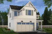 Farmhouse Style House Plan - 3 Beds 2.5 Baths 1876 Sq/Ft Plan #51-1509 Exterior 