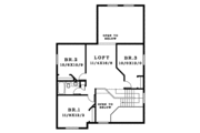Craftsman Style House Plan - 4 Beds 2.5 Baths 2205 Sq/Ft Plan #943-4 