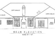 Traditional Style House Plan - 5 Beds 3.5 Baths 3366 Sq/Ft Plan #11-103 