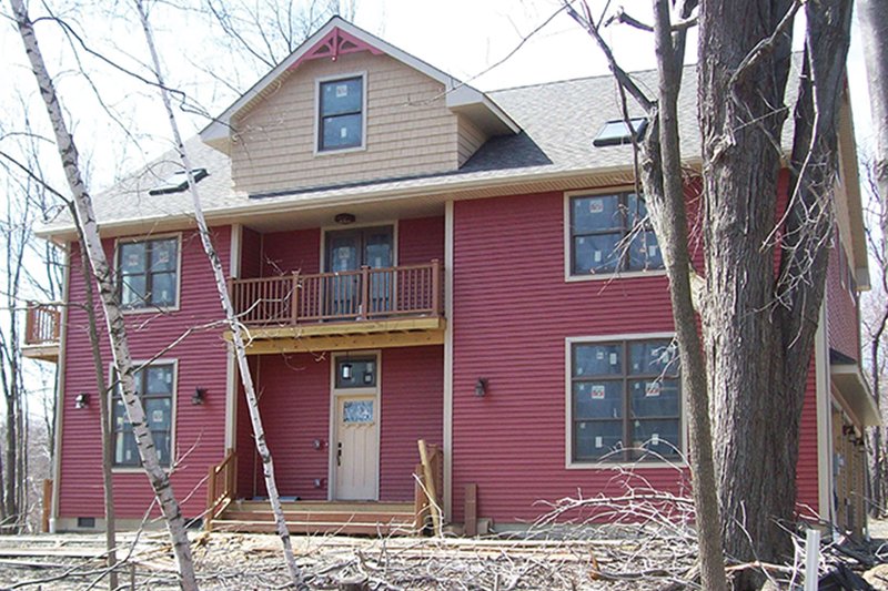 Architectural House Design - Exterior - Front Elevation 3 for Country House Plan #1061-34 - 3 bed, 2.5 bath