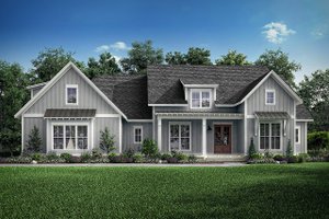 Farmhouse Exterior - Front Elevation Plan #1067-4