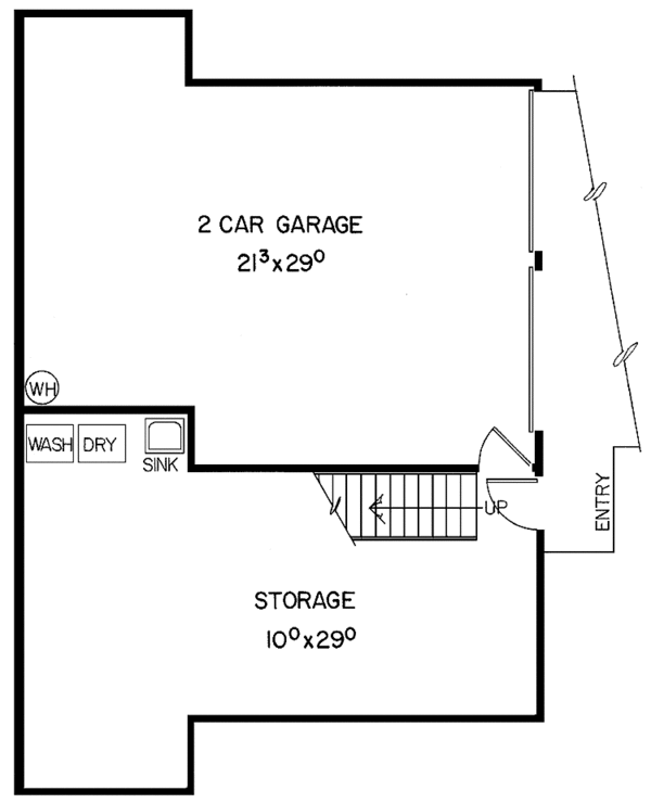 House Design - Contemporary Floor Plan - Other Floor Plan #60-736