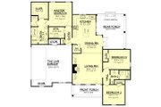 Ranch Style House Plan - 3 Beds 2 Baths 1600 Sq/Ft Plan #430-108 