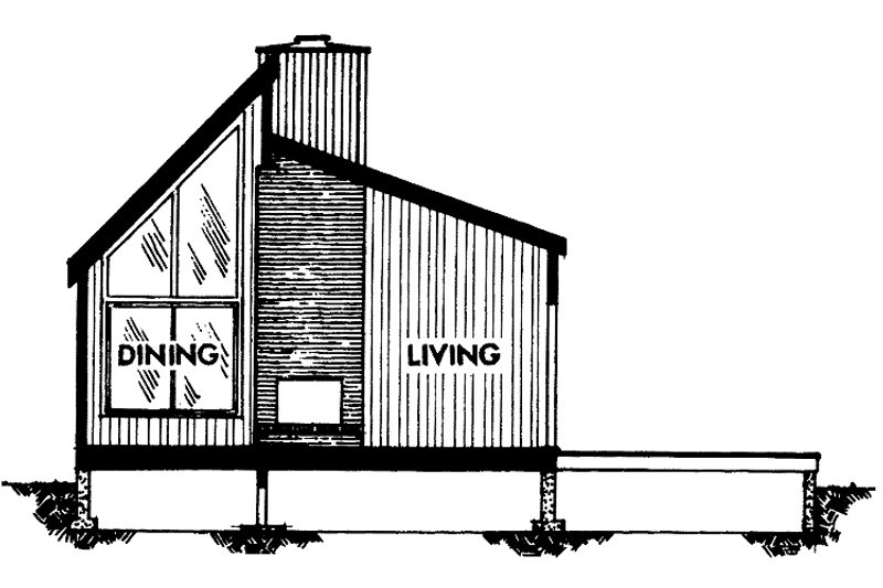 Home Plan - Floor Plan - Other Floor for Contemporary House Plan #320-818 - 1 bed, 1 bath