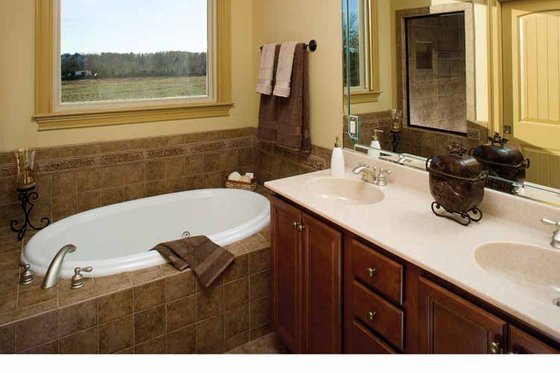 Interior - Master Bathroom for Tudor House Plan #929-613 - 3 bed, 2.5 bath