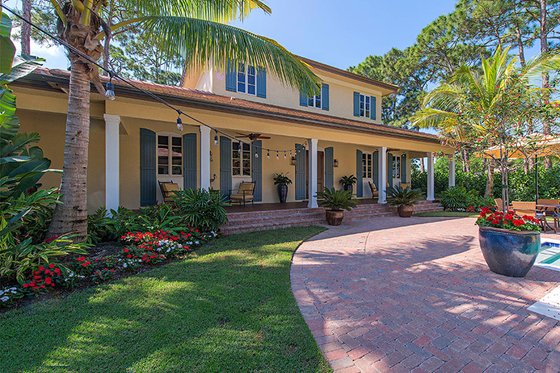 Home Plan - Exterior - Front Elevation for European House Plan #1017-167 - 3 bed, 3.5 bath