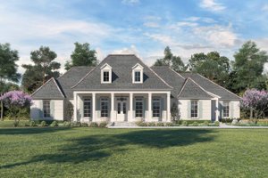 Traditional Exterior - Front Elevation Plan #1074-91