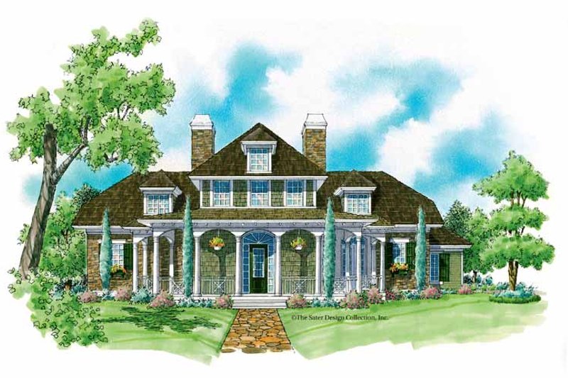 Home Plan - Classical Exterior - Front Elevation Plan #930-214