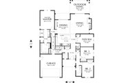 Craftsman Style House Plan - 4 Beds 2.5 Baths 2203 Sq/Ft Plan #48-662 