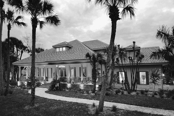 Exterior - Front Elevation 3 for Country House Plan #930-331 - 3 bed, 3.5 bath
