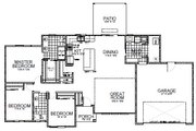 Contemporary Style House Plan - 3 Beds 2 Baths 1574 Sq/Ft Plan #112-173 