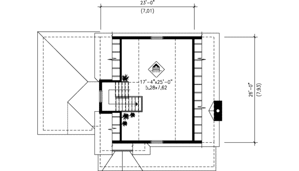 European Floor Plan - Other Floor Plan #25-4163
